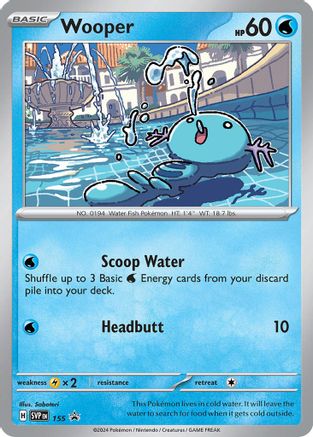 Wooper - 155 (Holofoil)