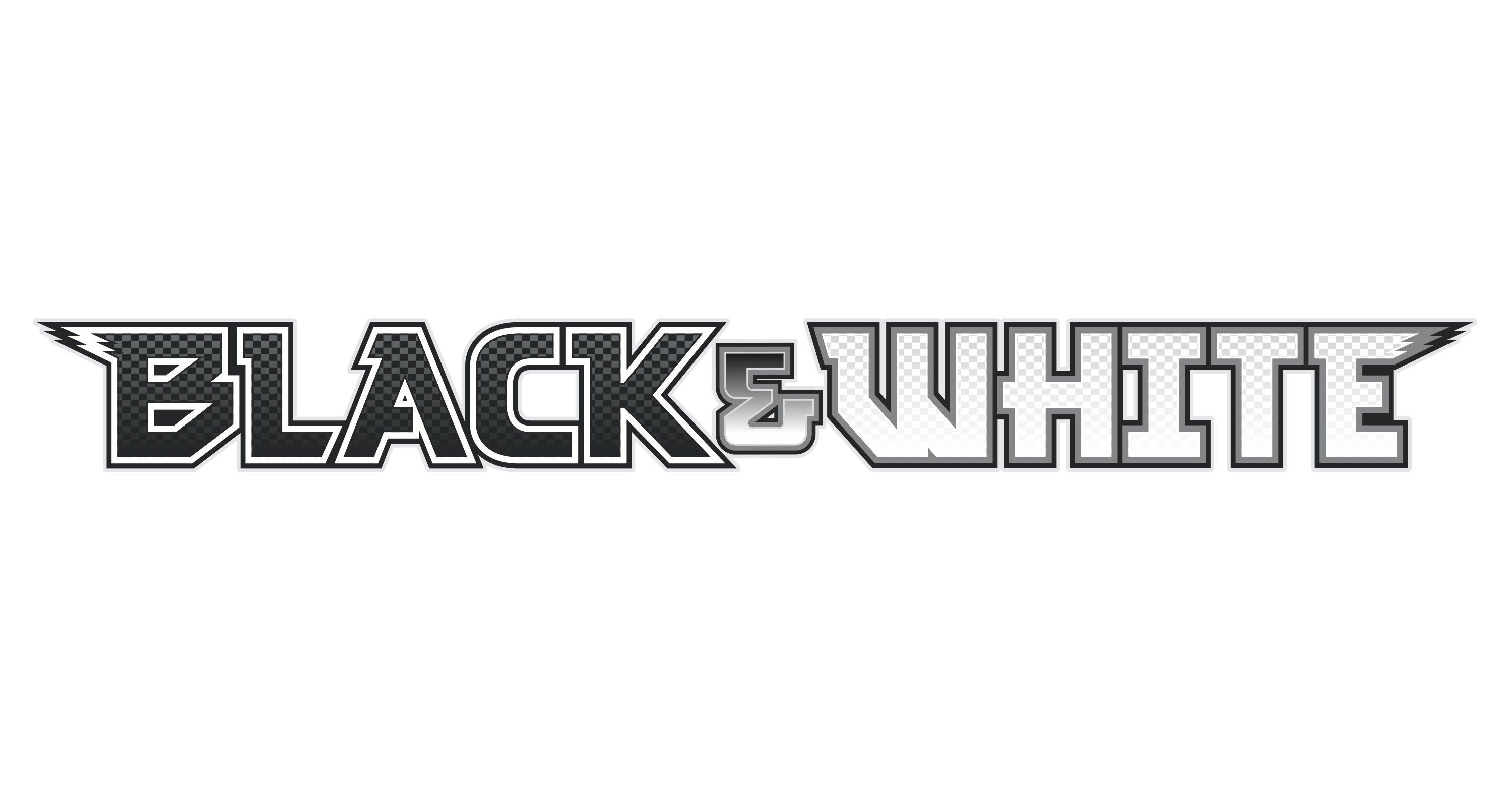 Black and White logo