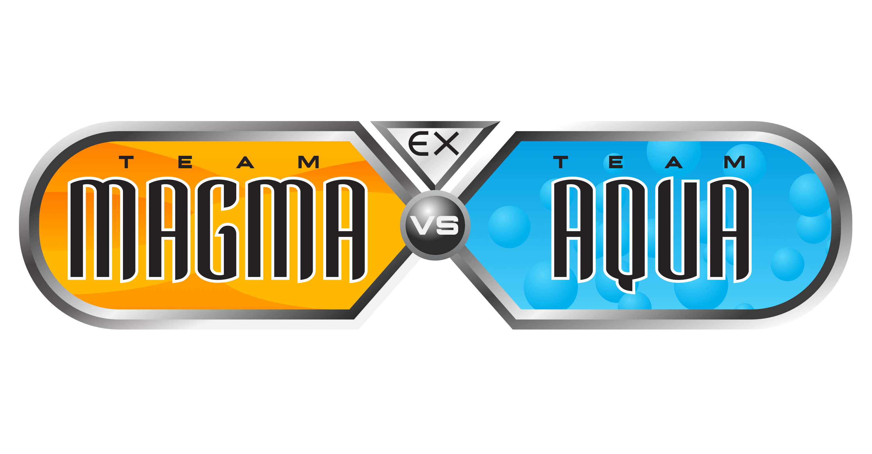 Team Magma vs Team Aqua logo