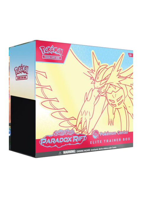 Paradox Rift Pokemon Center Elite Trainer Box (Exclusive) [Roaring Moon]