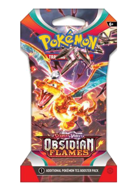 Obsidian Flames Sleeved Booster Pack