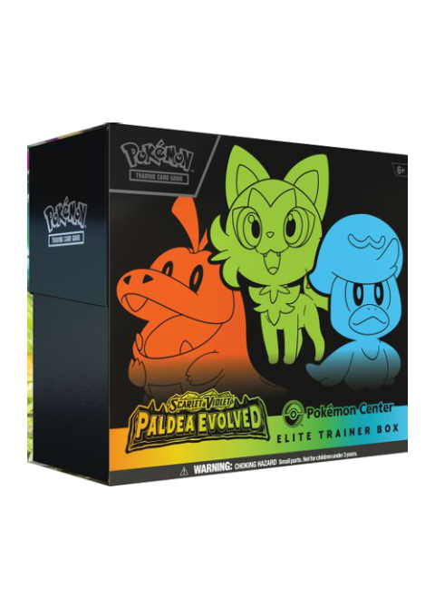 Paldea Evolved Pokemon Center Elite Trainer Box (Exclusive)