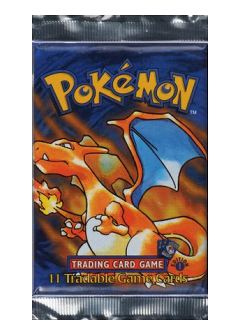 Pokemon Base Set (Shadowless) [1st Edition] Booster Pack