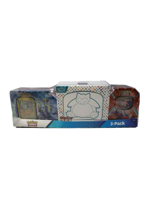 Costco Pokemon Collector 3-Pack: Scarlet & Violet 151 ETB + Paldea Legends Tins