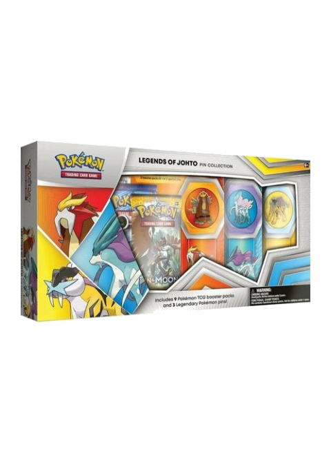 Legends of Johto Pin Collection