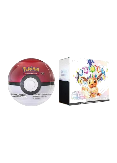 Prismatic Evolutions Elite Trainer Box and Pokeball (Sam's Club)