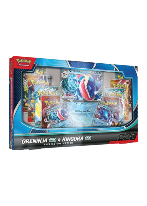 Greninja EX & Kingdra EX Special Collection Box