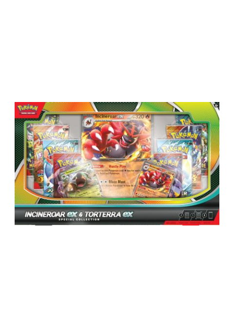 Incineroar ex and Torterra ex Special Collection