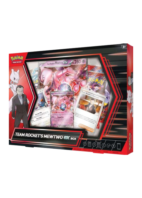 Team Rocket's Mewtwo ex Box