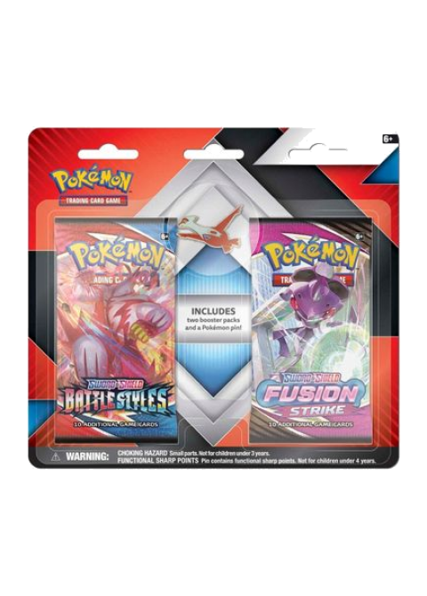 2 Booster Packs & Latias Collector's Pin