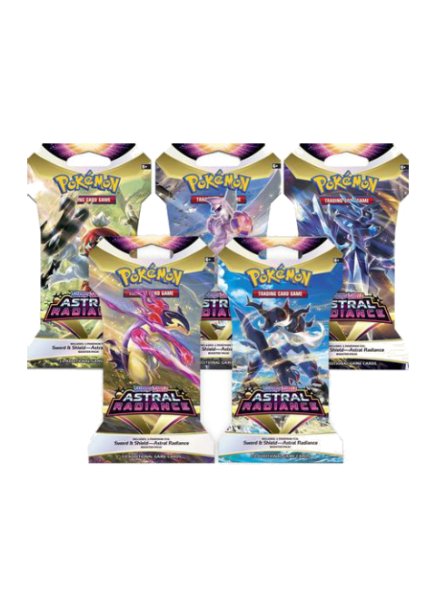 Astral Radiance Sleeved Booster Pack Art Bundle [Set of 5]