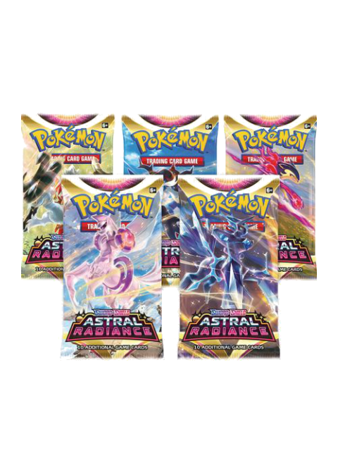 Astral Radiance Booster Pack Art Bundle [Set of 5]
