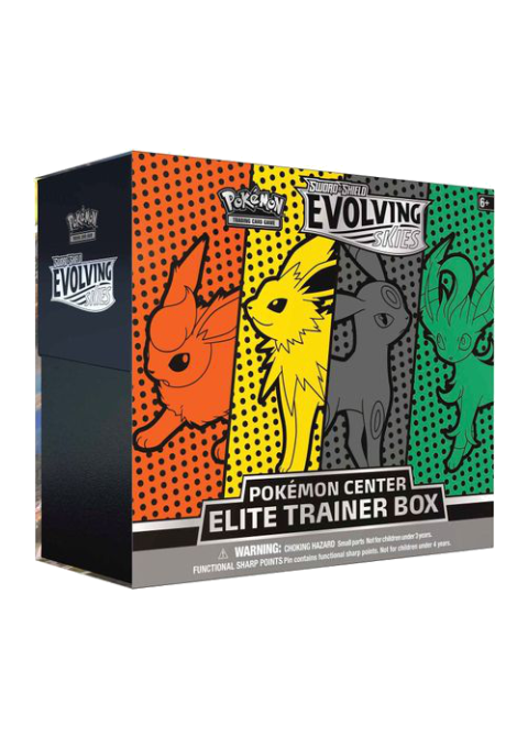 Evolving Skies Pokemon Center Elite Trainer Box [Jolteon/Flareon/Umbreon/Leafeon] (Exclusive)