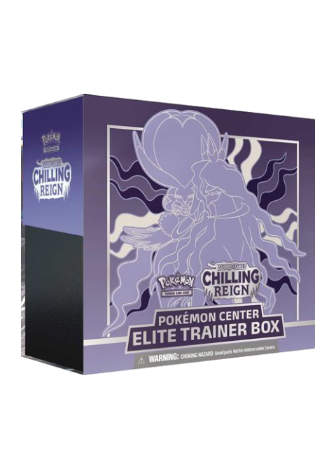 Chilling Reign Pokemon Center Elite Trainer Box [Shadow Rider Calyrex] (Exclusive)