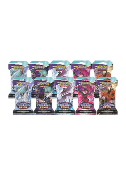 Chilling Reign Sleeved Booster Pack Bundle [Set of 10]