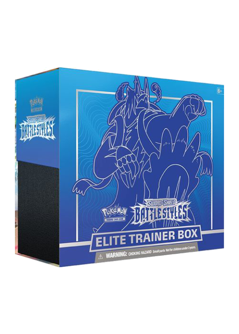 Battle Styles Elite Trainer Box [Rapid Strike Urshifu] (Blue)