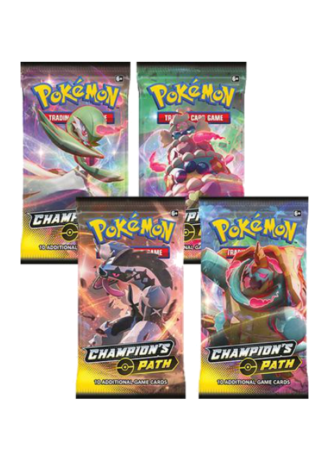 Champion's Path Booster Pack Art Bundle [Set of 4]
