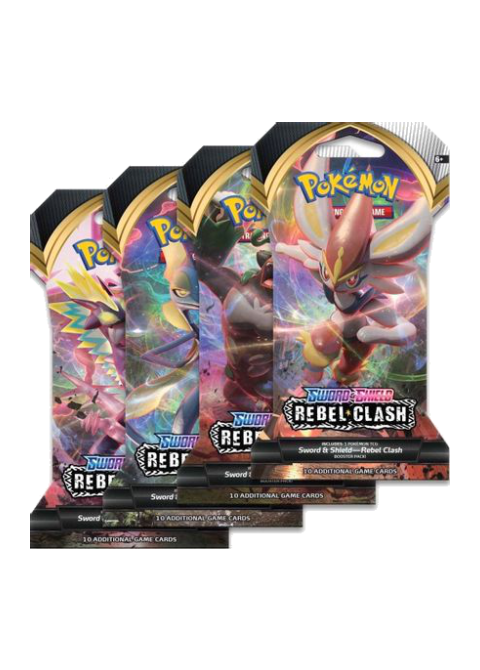 Rebel Clash Sleeved Booster Pack Art Bundle [Set of 4]
