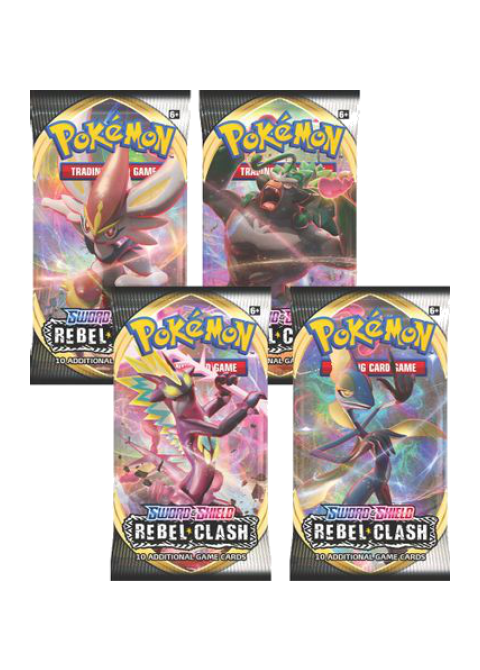 Rebel Clash Booster Pack Art Bundle [Set of 4]