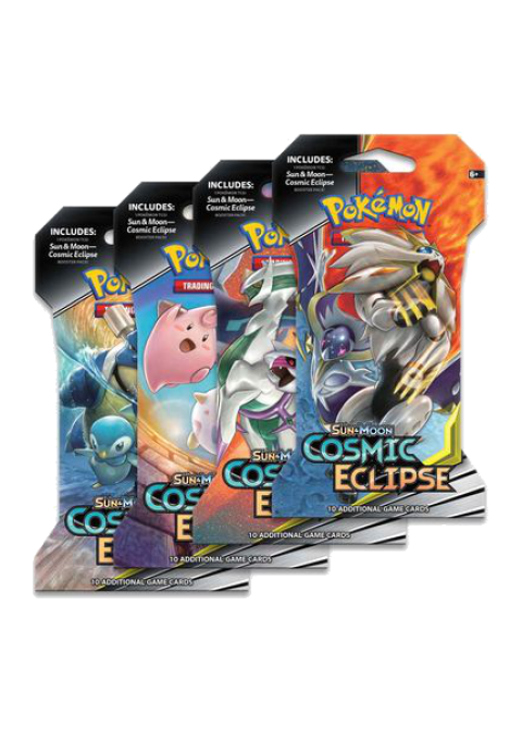 Cosmic Eclipse Sleeved Booster Pack Art Bundle [Set of 4]