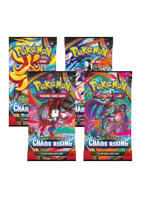 Chaos Rising Booster Pack Art Bundle [Set of 4]