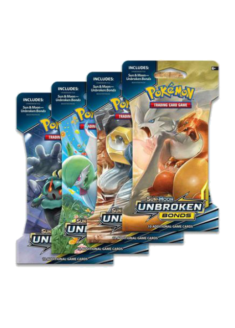 Unbroken Bonds Sleeved Booster Pack Art Bundle [Set of 4]