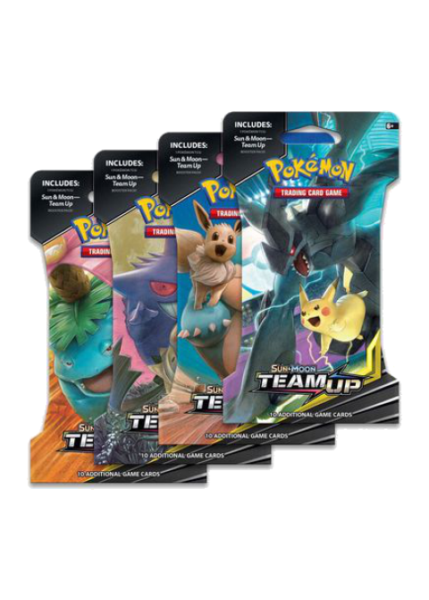 Team Up Sleeved Booster Pack Art Bundle [Set of 4]