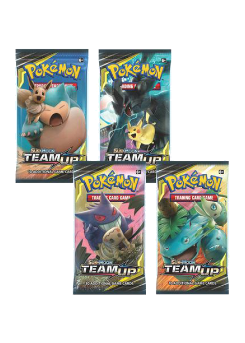 Team Up Booster Pack Art Bundle [Set of 4]