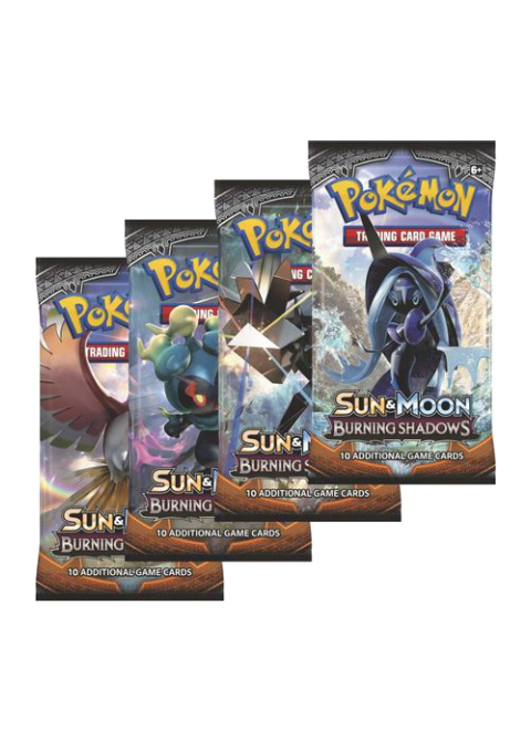 Burning Shadows Booster Pack Art Bundle [Set of 4]