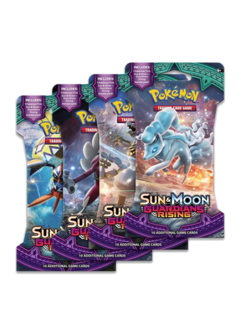 Guardians Rising Sleeved Booster Pack Art Bundle [Set of 4]