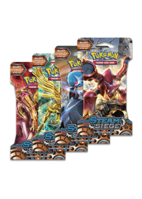 Steam Siege Sleeved Booster Pack Art Bundle [Set of 4]