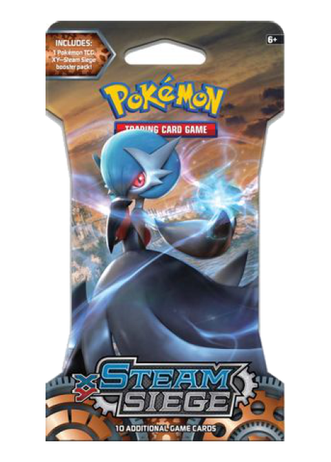 XY Steam Siege Sleeved Booster Pack