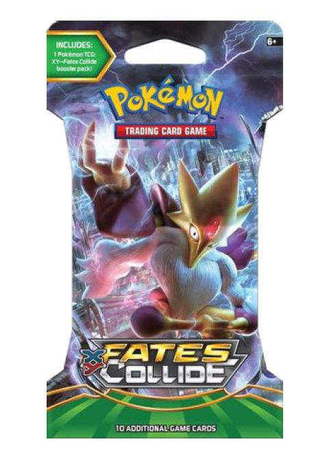 XY - Fates Collide Sleeved Booster Pack [Mega Alakazam]