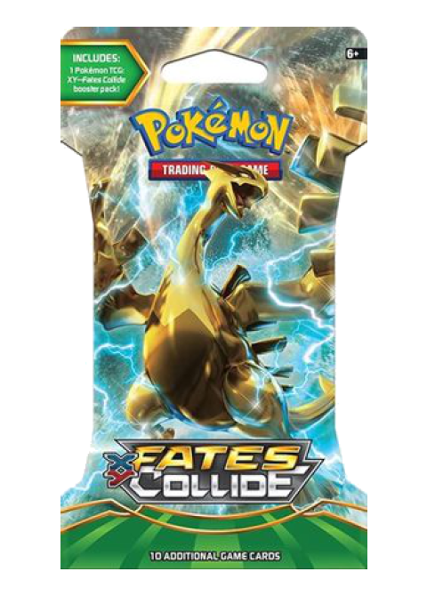 XY - Fates Collide Sleeved Booster Pack [Lugia BREAK]