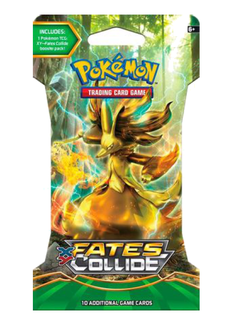 XY - Fates Collide Sleeved Booster Pack [Delphox BREAK]
