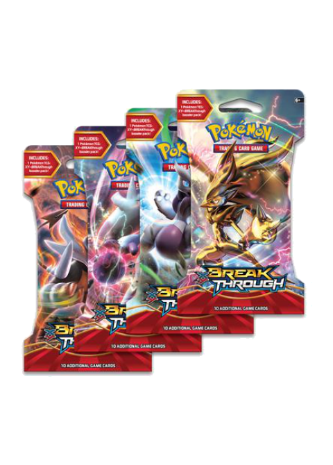 BREAKthrough Sleeved Booster Pack Art Bundle [Set of 4]