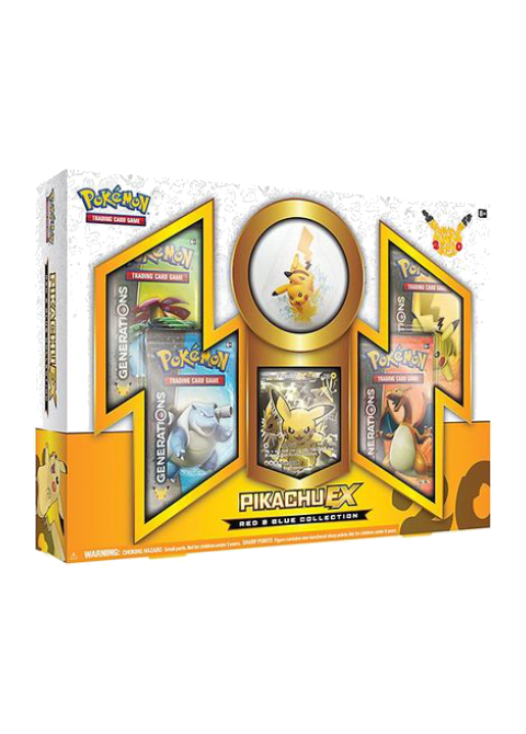 Red & Blue Collection [Pikachu EX]