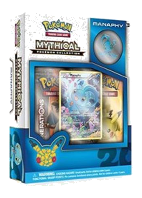 Mythical Pokemon Collection Box [Manaphy]