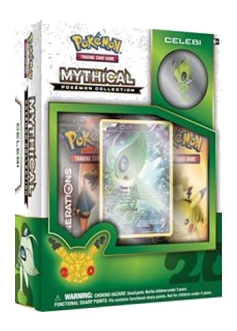 Mythical Pokemon Collection Box [Celebi]