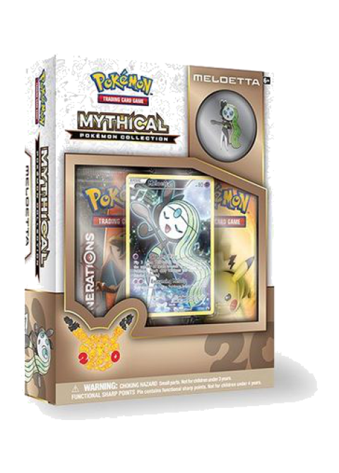 Mythical Pokemon Collection Box [Meloetta]