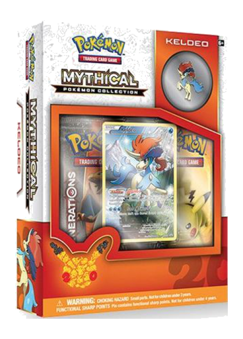 Mythical Pokemon Collection Box [Keldeo]