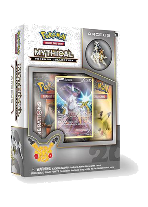 Mythical Pokemon Collection Box [Arceus]