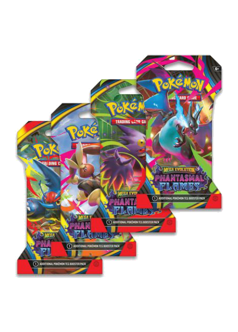 Phantasmal Flames Sleeved Booster Pack Art Bundle [Set of 4]