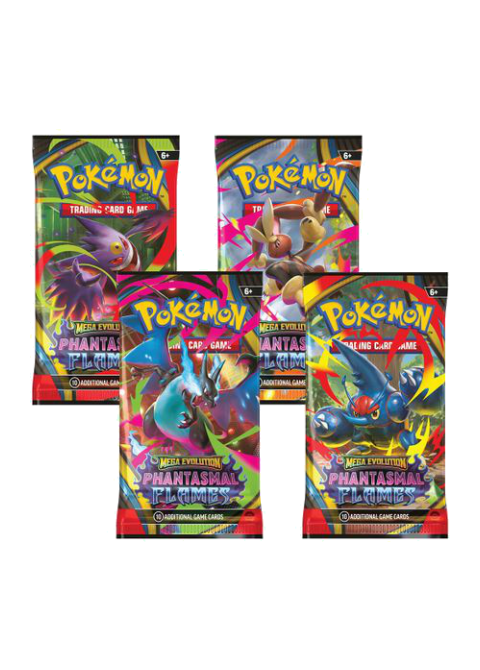 Phantasmal Flames Booster Pack Art Bundle [Set of 4]