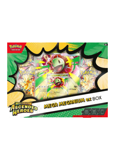 Ascended Heroes Mega Meganium ex Box
