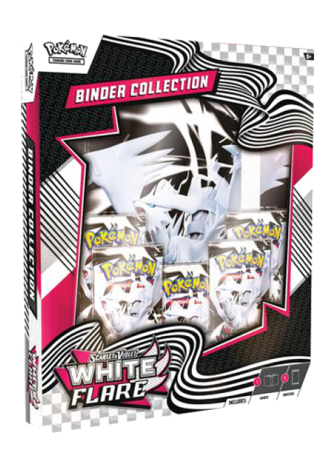 White Flare Binder Collection