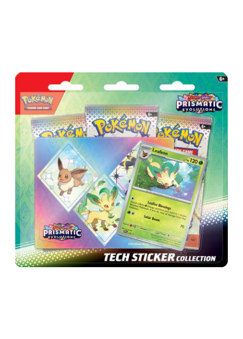 Prismatic Evolutions Tech Sticker Collection [Leafeon]