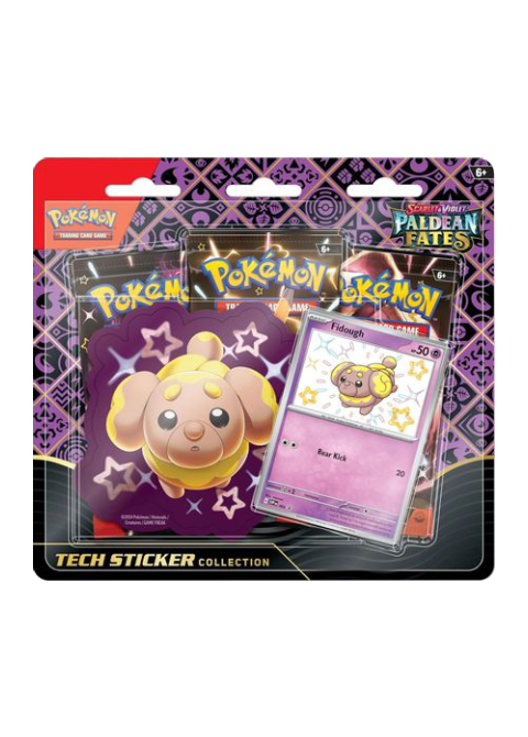 Paldean Fates Tech Sticker Collection [Fidough]