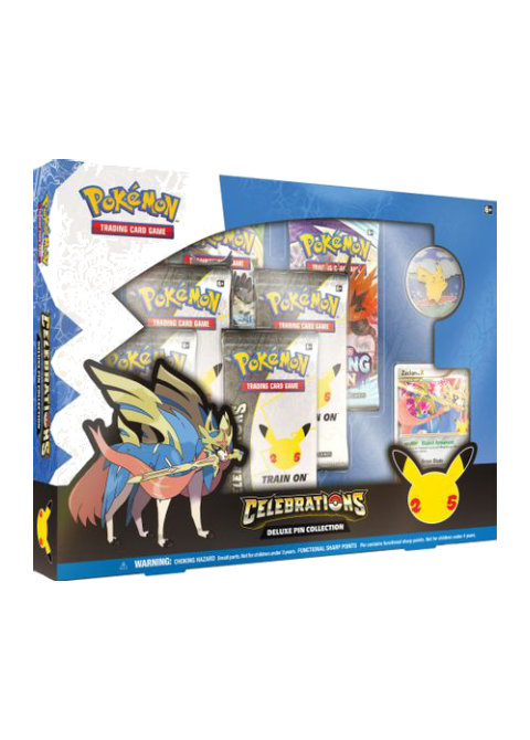 Celebrations Deluxe Pin Collection [Zacian LV. X]