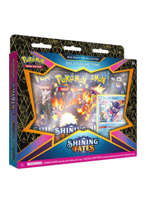 Shining Fates Mad Party Pin Collection [Galarian Mr. Rime]